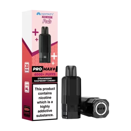 Strawberry Raspberry Cherry Hayati Pro Max+ Refill Pack - 20mg - Vape Product