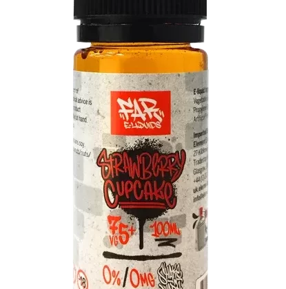 STRAWBERRY CUPCAKE BY FAR – ELEMENT 100ML 75VG