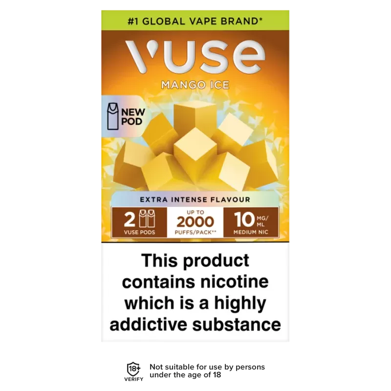 Mango Ice Vuse Pro Pods - Vape Product, Vape Product