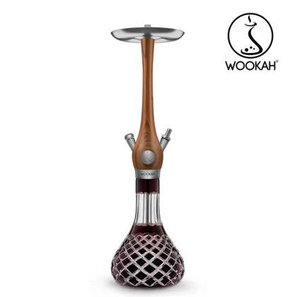 Wookah Mastercut Check Brown Walnut - Wookah / Edelstahl / Holz