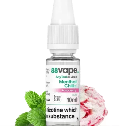 88Vape Menthol Chill+ Raspberry