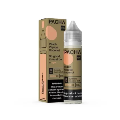 Pacha Peach Papaya Coconut eJuice - Vape Product; Vape Product, Vape Product; Pachamama