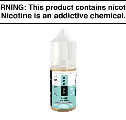 ALOE MANGO ICE BY GLAS BASIX NIC SALTS 30ML - Vape Product, Vape Product