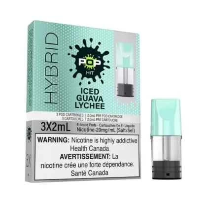 POP HITS HYBRID PODS – ICED GUAVA LYCHEE