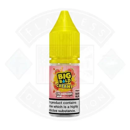 Big Bold Creamy – Strawberry Jam With Clotted Cream Salt 10ml