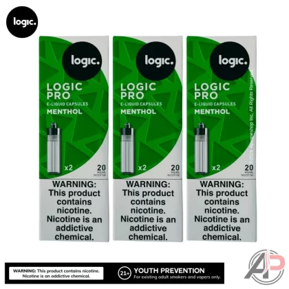 Logic Pro Menthol Capsules 2 Pack - Pro Menthol 2.0%/20mg Nicotine