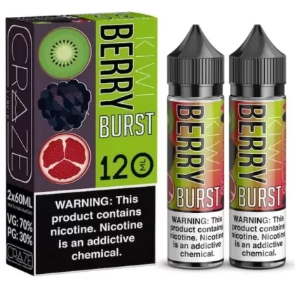 Kiwi Berry Burst E-Liquid by Craze Liquid - Vape Product; Vape Product