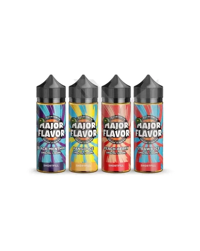 Major Flavor 100ml Shortfill
