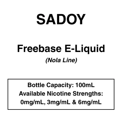 Sadboy Nola Line Freebase E-Liquid 100ml