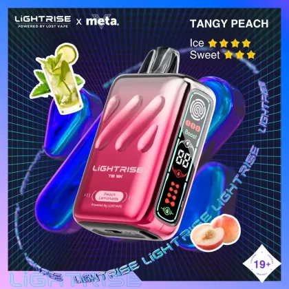 Lost Vape Lightrise TB 18K Disposable Vape – Tangy Peach