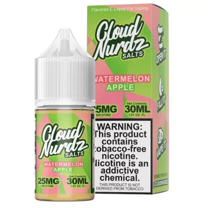 Watermelon Apple by Cloud Nurdz TFN Salts 30mL - 50MG