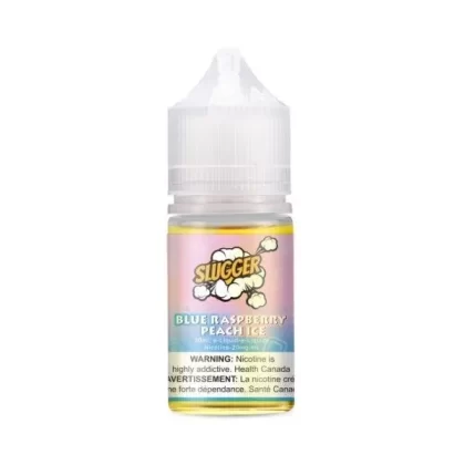 Slugger Blue Raspberry Peach Ice – 30ml (20mg and 35mg) - Vapebazaar Pk