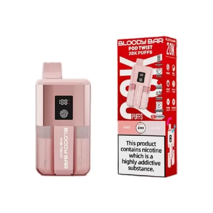 Bloody Bar 20K Prefilled Pod Kit Skitz / Ice Pop - Nicotine Strength#20mg (5C1C66)
