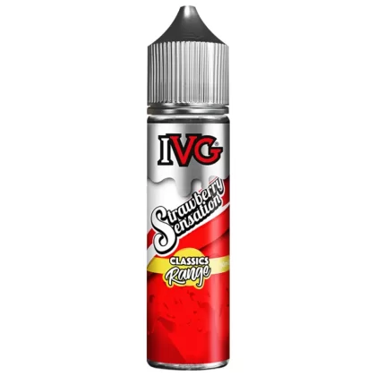 IVG Strawberry Sensation 50ml – e-juice utan nikotin - IVG / No / 50ml / 30/70