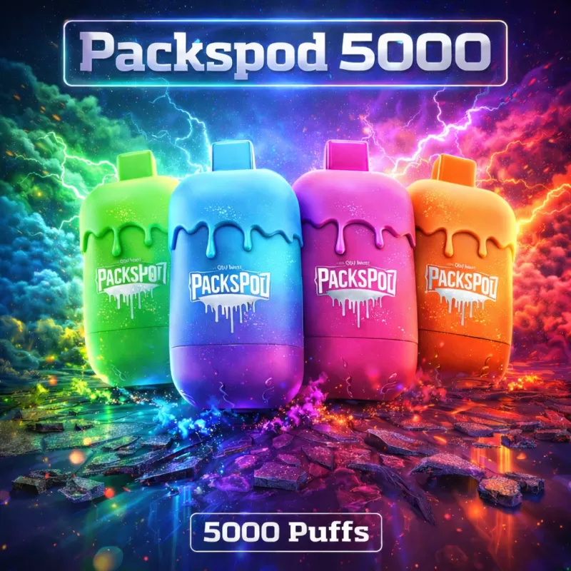 Packspod 5000 - Big Red Apple - Vapeciga - Image 2