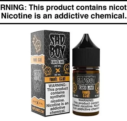 FUNNEL CAKE BY SADBOY SALT 30ML - Vapejuice