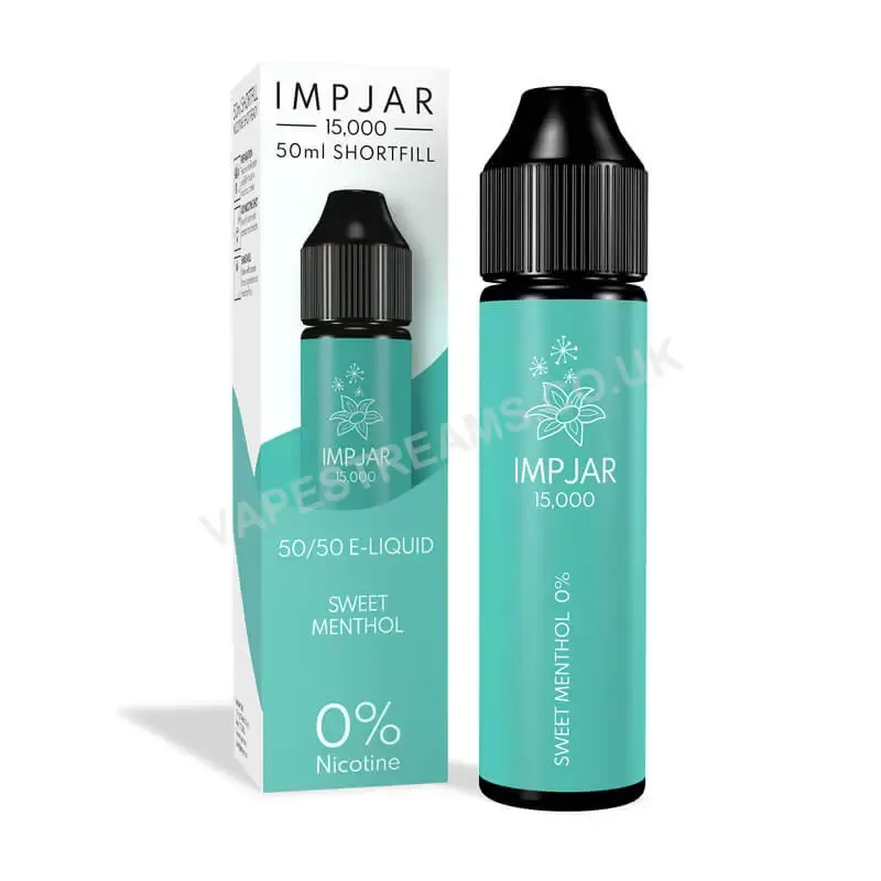 Imp Jar Sweet Menthol E-Liquid Shortfill - Vapestreams Co