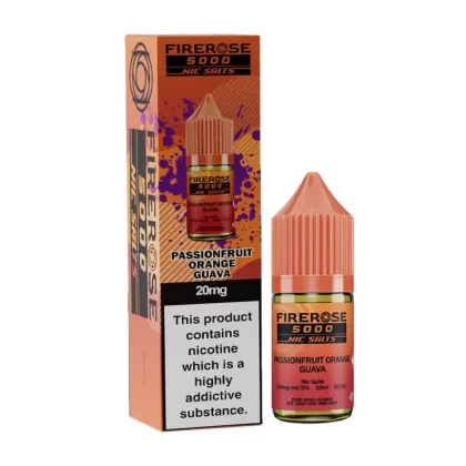 Elux Firerose Passionfruit Orange Guava Nic Salt E-Liquid - Vapestreams Co