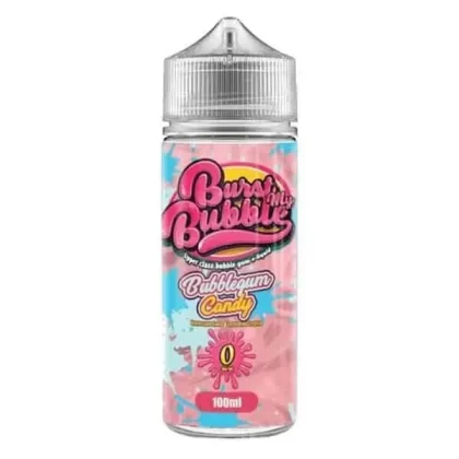 BUBBLEGUM CANDY E LIQUID BY STEEPOLOGIST – BURST MY BUBBLE 100ML 70VG