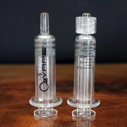 O2VAPE Vape Dab Syringe Applicators Glass