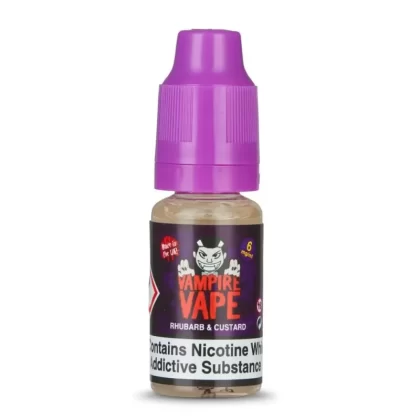 Rhubarb & Custard E-Liquid by Vampire Vape (10ml) - 3mg