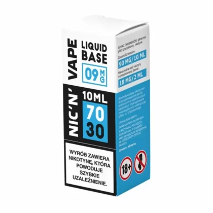 Baza NIC’N’VAPE 10ml 70/30 9mg
