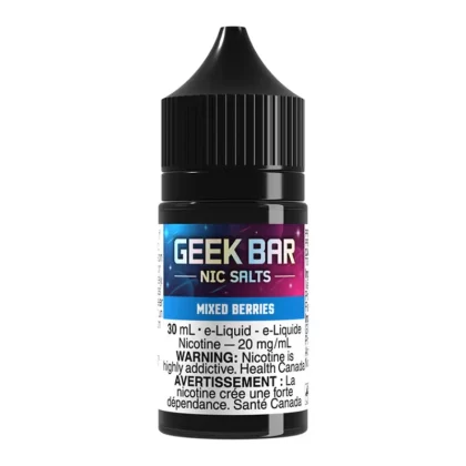 Geek Bar Salt Nic E-Liquid - Mixed Berries 30ml - 20mg/ml