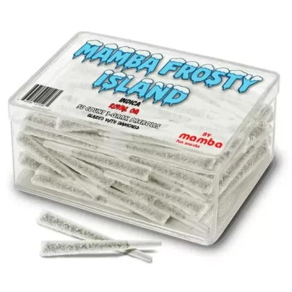 Royal OG Mamba Frosty Island Glazed With Diamonds Pre-Rolls 50ct 1G - Vape Store
