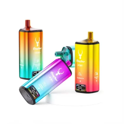 Stag Bar 4 in 1 80000 Puffs 80k Vape – Four Flavors EU - Blueberry Ice & Mixed Berries & Blue Razz Ice & Blueberry Raspberry Ice, Watermelon Ice & Strawberry Watermelon & Watermelon Bubble G