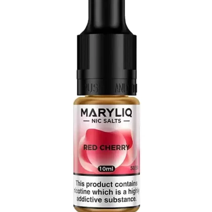 Lost Mary Maryliq Red Cherry Nic Salt Vape Juice - Strength 10mg