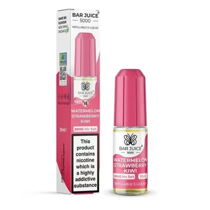 BAR JUICE WATERMELON STRAWBERRY KIWI 10ML NIC SALT E-LIQUID