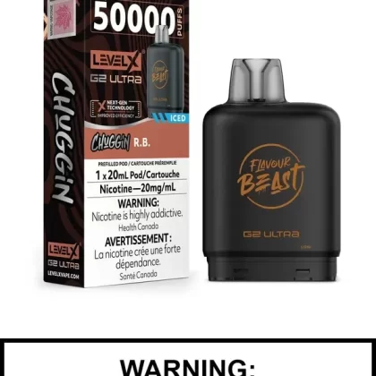 RB Iced Chuggin Flavour Beast Level X Ultra Pods