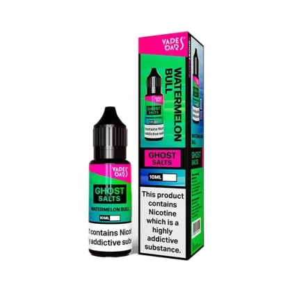 Vapes Bars Ghost Salts Watermelon Bull E Liquid 10ml - Nicotine Strength#20mg>10mg (EAA99E)