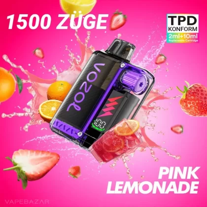 Vozol Vista Plug – Pink Lemonade Starter Kit - Pod Kit; La Fume; 850 mAh
