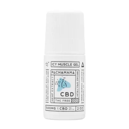 Pachamama – Broad Spectrum Icy Muscle Roll On – 500mg