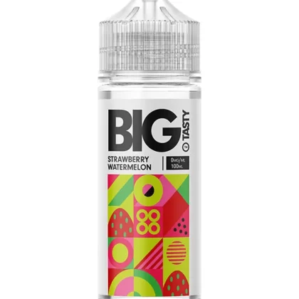 Big Tasty Candy Rush Strawberry Watermelon E Liquid 120ml