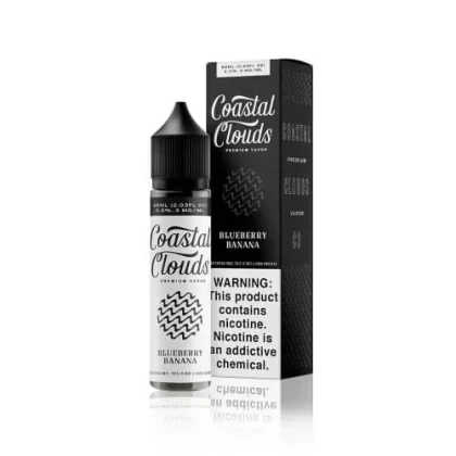 Coastal Clouds E-Liquid Blueberry Banana (Muffin) 60mL - Vape Product; Vape Product, Vape Product