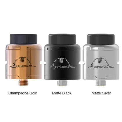 Oumier Armadillo RDA Atomizer 24mm - Champagne Gold
