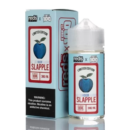 7 Daze Reds Apple x Keep It 100 - Slapple Iced - 100ml - 6mg