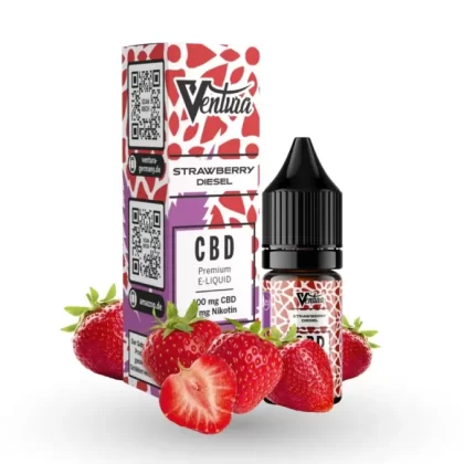 Ventura CBD Liquid 600mg – Strawberry Diesel