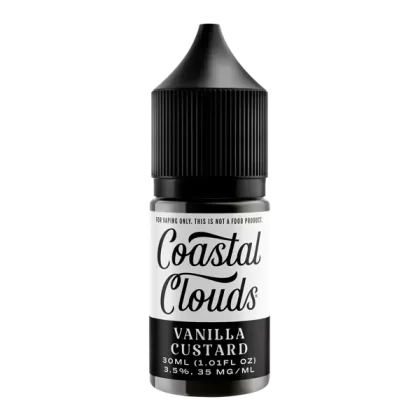 Vanilla Custard Coastal Clouds Salts - Site#VAP~Nicotine#35mg>50mg~Size#Single