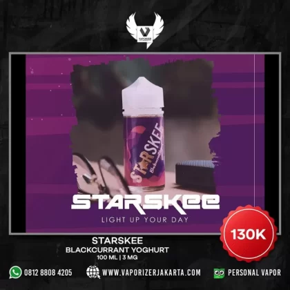 STARSKEE BLACKCURRANT YOGHURT 100 ML - 3 mg / 100 ml