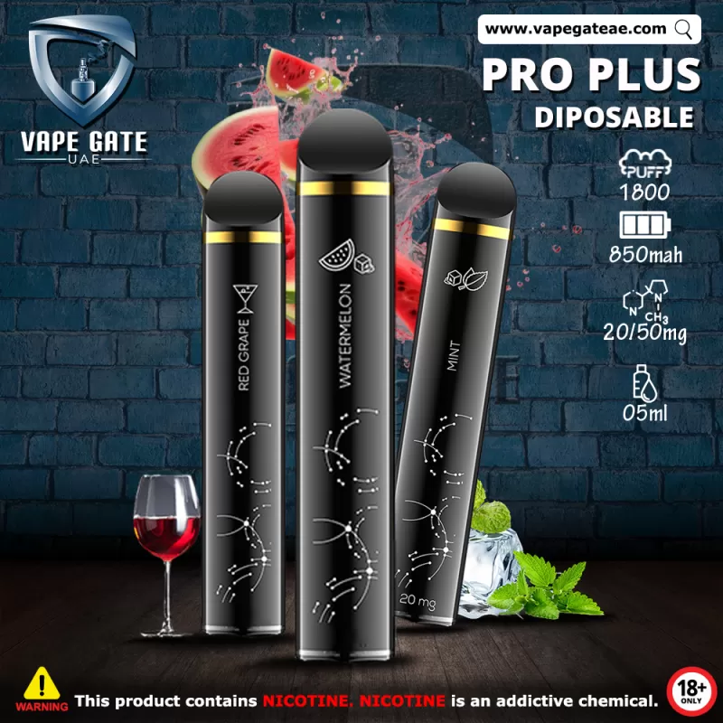 Pro Plus - Swiss Design 1800 Puffs Disposable Vape - 20 mg / Cubano