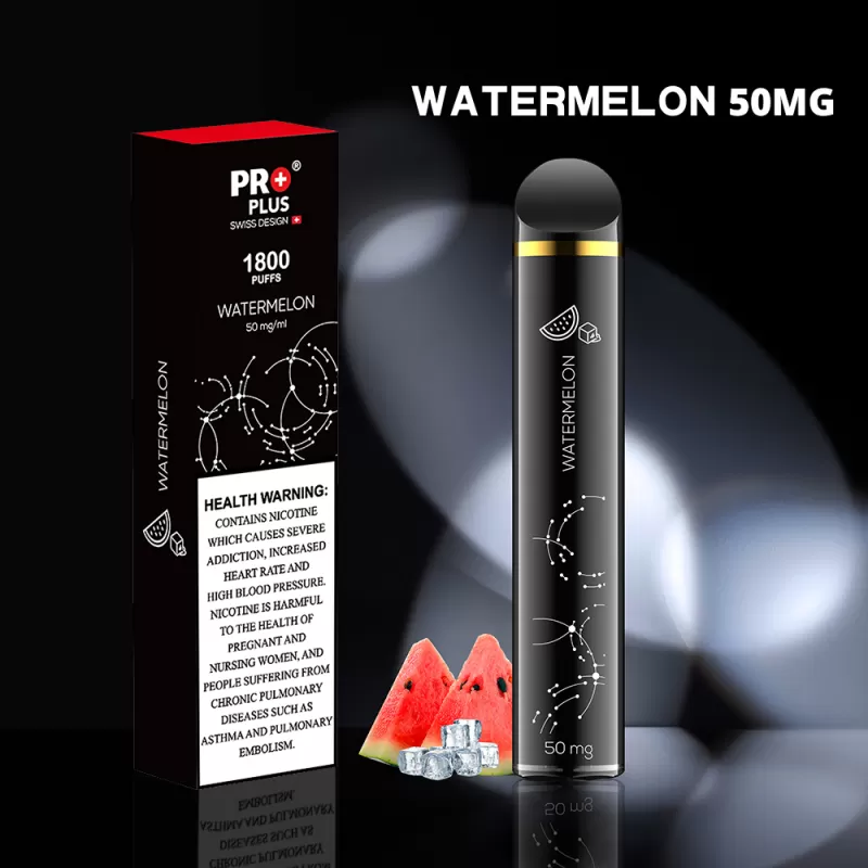 Pro Plus - Swiss Design 1800 Puffs Disposable Vape - 20 mg / Cubano - Image 2