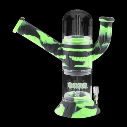 Ooze “Cranium” Silicone 4-in-1 Glass Water Pipe
