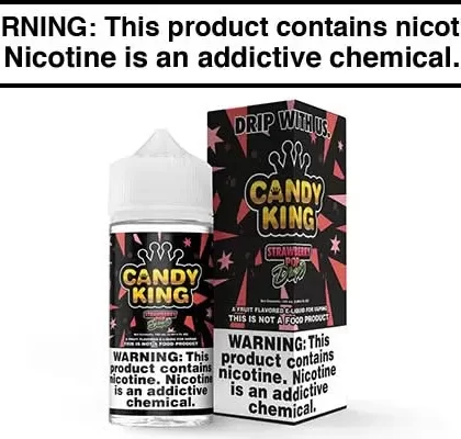STRAWBERRY POP DROPS BY DRIP MORE 100ML - Vapejuice