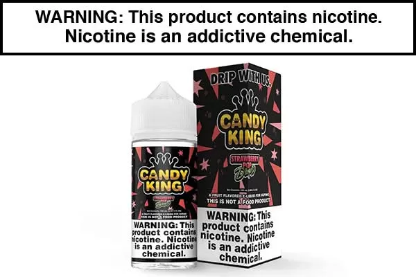 STRAWBERRY POP DROPS BY DRIP MORE 100ML - Vapejuice