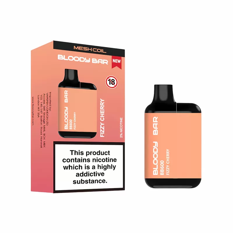 Bloody Bar BB600 Prefilled Pod Kit - Lemon Lime