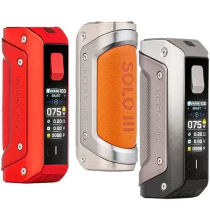 GEEKVAPE Aegis Solo 3 (S100) Box Mod - Vape Store