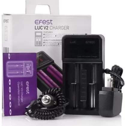 Efest Elite Luc V2 2 Bay Charger - Vape Store